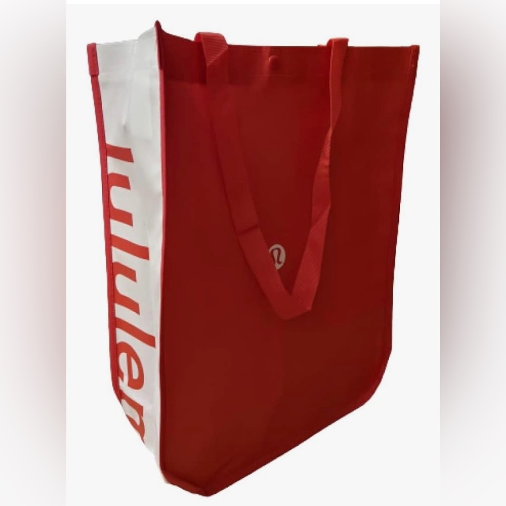 Lululemon Reusable Tote Carryall Handbag (Red)